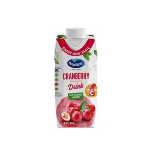 Ocean Spray Cranberry No Sugar Added 250ml