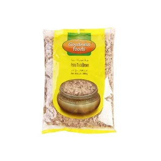 Goodness Foods Poha Thick Brown 500g