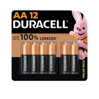 Duracell Battery AA 12 Pack Monet