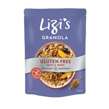 Lizis Granola Gluten-Free Nuts and Seeds 400g