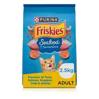 Friskies Seafood Sensations Dry Cat Food 2.5kg