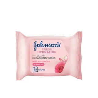 Johnson's Fresh Hydra Micellar Cleansing Wipes Pack of 25s