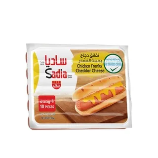 ساديا فرانكفورتر دجاج جبن 340g