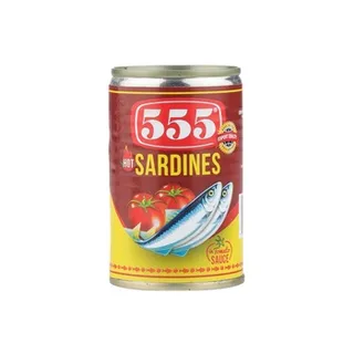 555 Sardines In Tomato Sauce 155g