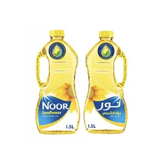 Noor Sunflower Oil 1.5ltr Pack of 2