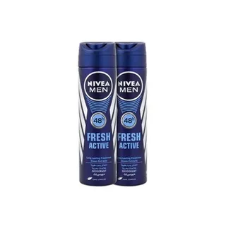 Nivea Men Deodorant Fresh Active Spray 150ml Pack of 2