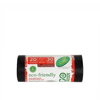 Samar Anti-Bacterial Garbage Bags Rolls 30 Gallons 60X90Cm 20'S