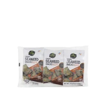 Cj Bibigo Seaweed Snacks BBQ 3 x 5g