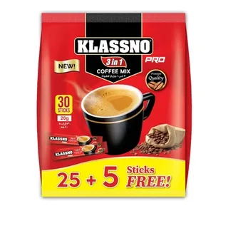 كلاسنو برو خليط قهوة 3in1 25+5