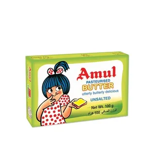 Amul Butter Unsalted 100g