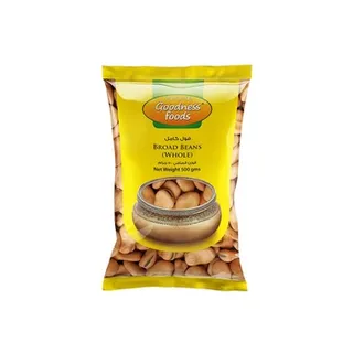 Goodness Foods Broad Beans Whole 500g