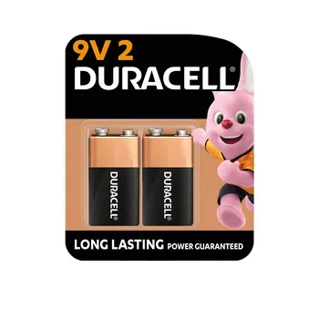 Duracell Battery 9V 2 Pack Monet