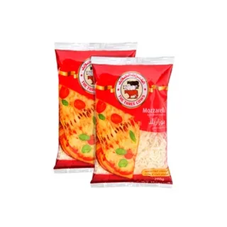 The Three Cows Shredded Mozzarella Cheese 2X200g