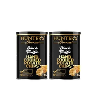 Hunter Gourmet Black Truffle Chips 150g Pack of 2
