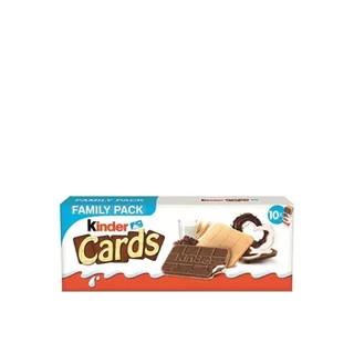 كيندر كاردز بسكويت ويفر 10x25.6g