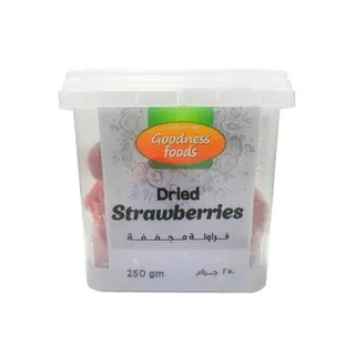 Goodness Foods Dried Strawberry 250g