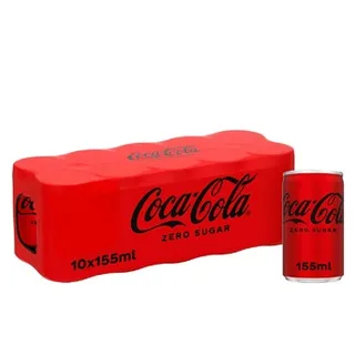كوكا كولا زيرو كالوريز مشروب غازي 10 x 155ml