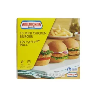 Americana Chicken Mini Burger 400g
