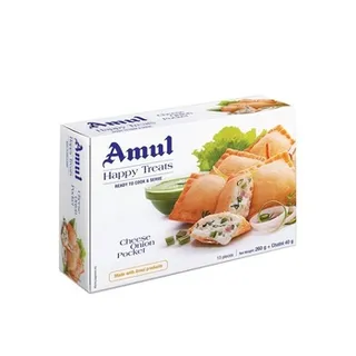 Amul Cheese Onion Pocket 300g