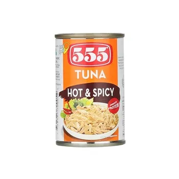 555 Tuna Flakes Hot & Spicy 155g