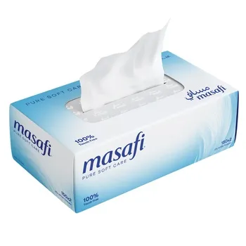 Masafi White Facial Tissues 150 x 2ply