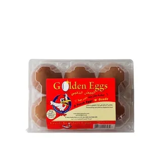 Al Jazira Eggs Box Brown 6pcs