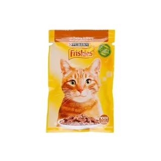فريسكيز قط قطع ديك رومي كيس 85g