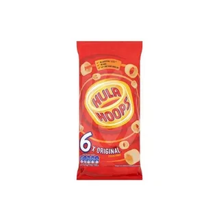 Hula Hoops Original Potato Ring 6 x 24g