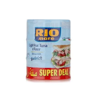 ريو ماري تونة لحم خفيف في الماء ساندوتش 160g علبة 3