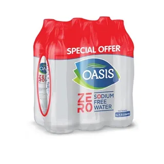 أواسيس درينكينج ووتر زيرو 6 x 1.5ltr