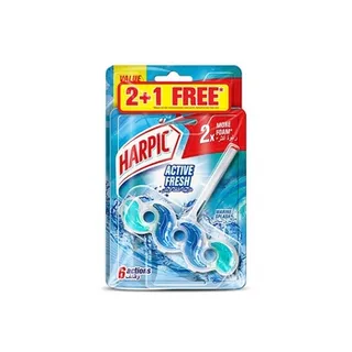 Harpic Active Fresh Marine Splash 35g 2+1 Free