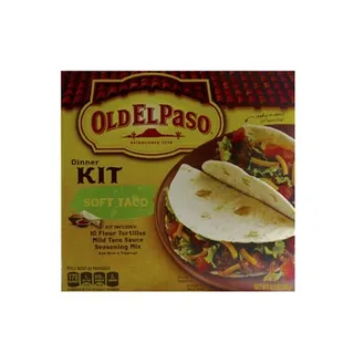 Old El Paso Dinner Kit Soft Taco 354g