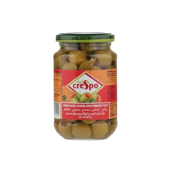 Crespo Green Olives Jar 354g