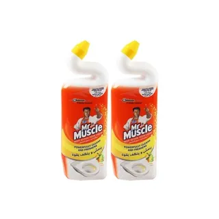 Mr. Muscle Duck Shaped Toilet Cleamer 750ml Twin Pack
