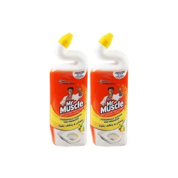 Mr. Muscle Duck Shaped Toilet Cleamer 750ml Twin Pack