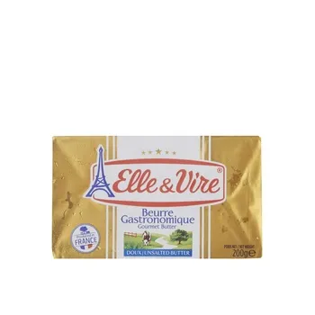 Elle&Vire Unsalted Butter 82% 200 G