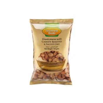 Goodness Foods Cashew Roasted & Salted 240 100g