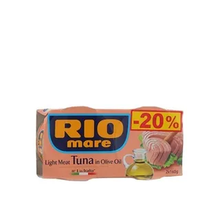 ريو ماري تونة خفيفة معلبة في زيت زيتون 160g علبة 2