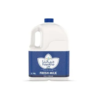 حياتنا حليب طازج كامل الدسم جالون