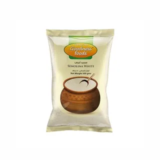 Goodness Foods Semolina White 500g