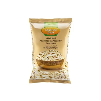 Goodness Foods Almond Blanched Slivered 100g