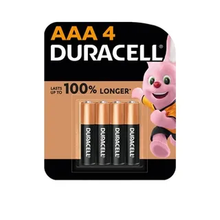 Duracell Battery AAA 4 Pack Monet