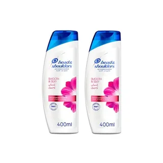Head And Shoulders Smooth and Silky AntiDandruff Shampoo 2X400ml