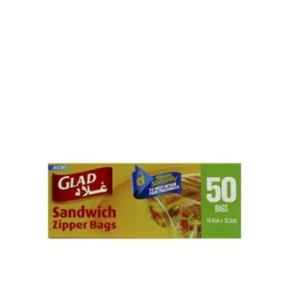Glad Sandwich Zipper Bags