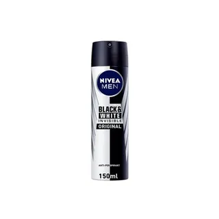 Nivea Men Invisible for Black And White Anti perspirant Spray 150ml