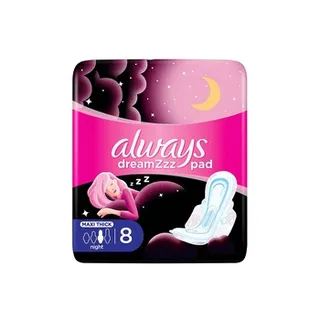 أولويز بريميوم كير ثيك سينسيسيف نايت بادز 8 Count