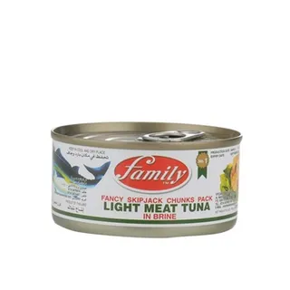 Family Light Meat Tuna Chunk In Brine 185g