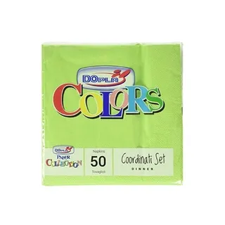 Dopla Disposables Color Line Napkins 50 sheets Green (18314)