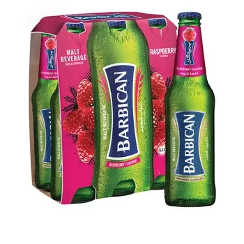 Barbican Non Alcoholic Malt Beverage Raspberry Flavor 6 x 330ml