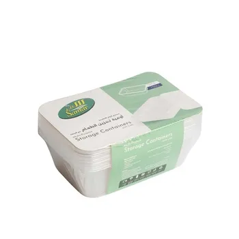 Samar Microwave Container Rectangular 750cc With Lid